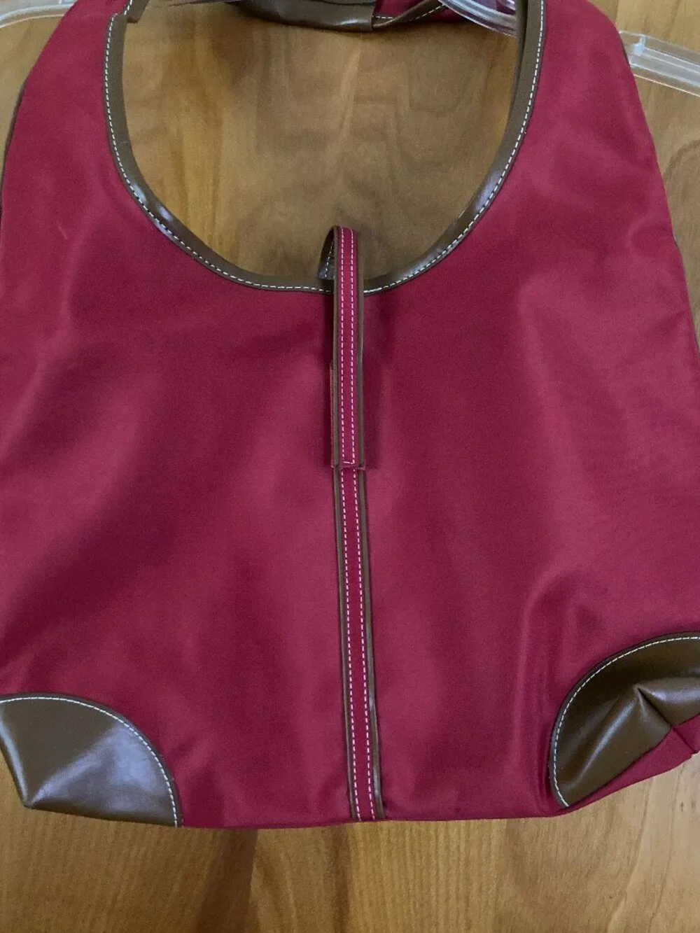 Spiegel hobo bag bold red nylon